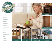 Tablet Screenshot of fallsglass.com